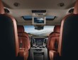 Bildschirm im Cadillac Escalade für die Fondpassagiere