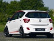 Die Heckpartie des Sondermodells Hyundai i10 Sport