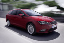 Der Seat Leon ST 2.0 TDI 4Drive hier in rot ist mit der elektronischen Quersperre „XDS“ ausgestattet