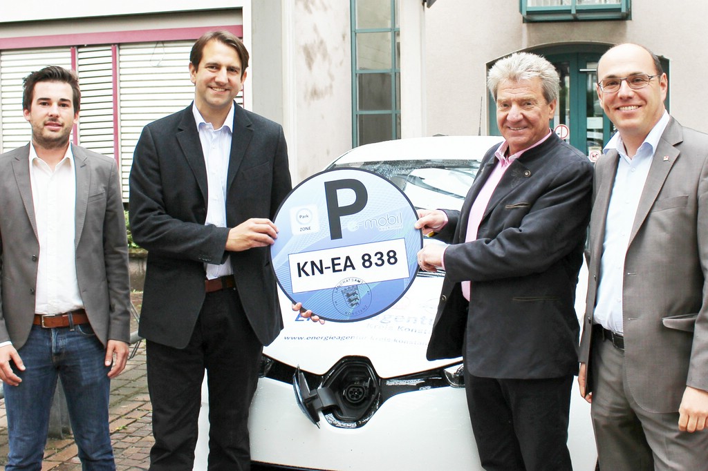 Die Organisatoren im Landkreis Konstanz sind zufrieden mit ihrer „Blaue Plakette“-Initiative.