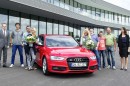 Fahrzeugauslieferung bei Audi in Ingolstadt