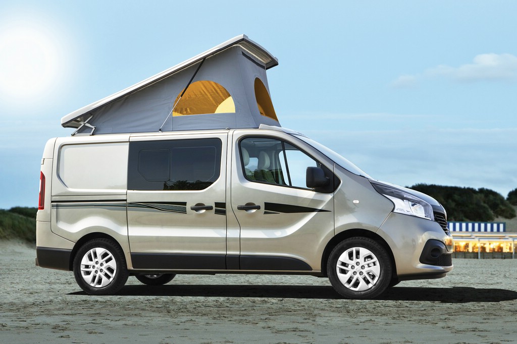 Klappdach-Camper Colibri des Herstellers Karmann-Mobil