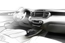 So ähnlich wird der Innenraum der dritten Generation des Kia Sorento aussehen