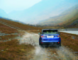 Range Rover Sport SVR in Blau Pressefoto Land Rover