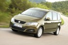 Fahraufnahme von einem Seat Alhambra mit Dieselantrieb