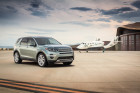 Standaufnahme von einem 2015er Land Rover Discovery Sport