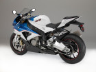 BMW S 1000 RR in blau weiß Modell 2015
