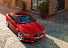Mittelklassewagen Jaguar XE Baujahr 2014 in der Frontansicht