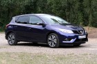 Standaufnahme von dem neuen Nissan Kompaktwagen Pulsar