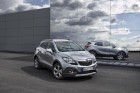 Silbergrauer Opel Mokka mit Dieselantrieb