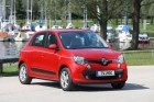 Renault Twingo III in rot in der Frontansicht