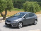 Das Erdgasfahrzeug Seat Leon 1.4 TGI in der Seitenansicht