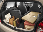 Voll gepackter Kofferraum des Seat Mii by Mango