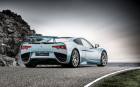 Die Heckpartie des Sportautos Vencer Sarthe