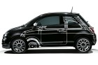 Fiat 500 Ron Arad in der Außenfarbe Schwarz Metallic