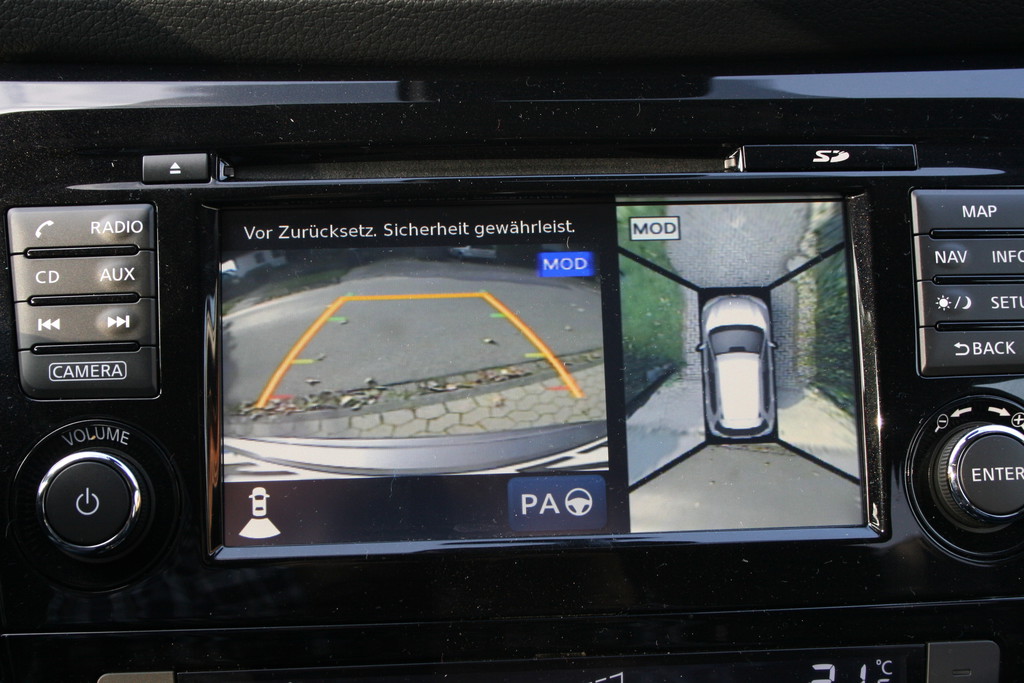 Smart Rear View Camera X Trail Fahrbericht Nissan X-Trail 1.6 dCi Acenta: Gemischte Gefühle